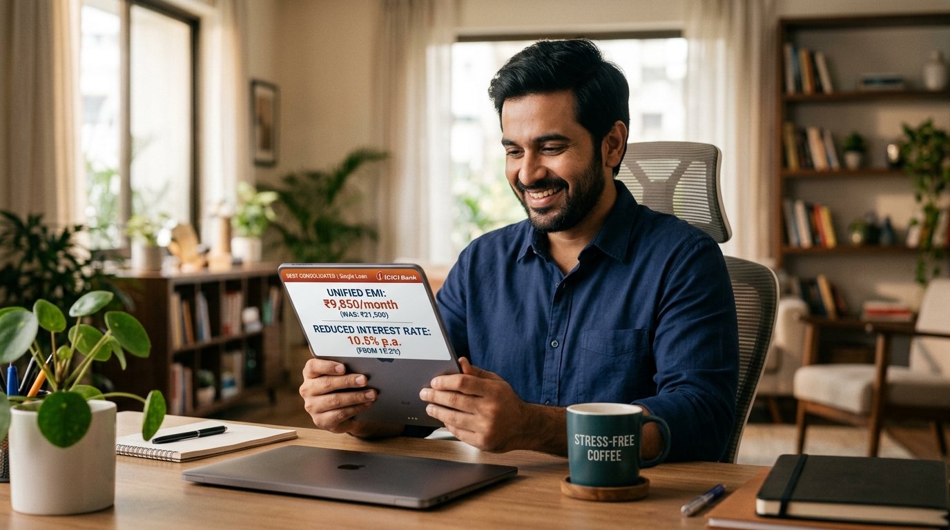 Relieved Customer Debt Consolidation